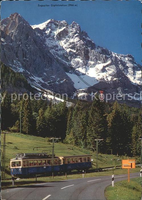 Zugspitzbahn Zahnradbahn Zugspitzgipfel