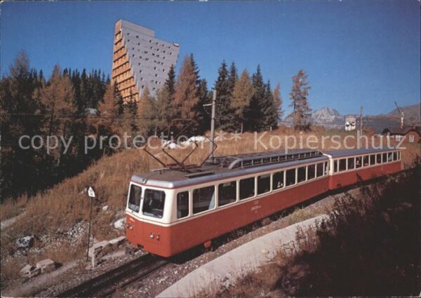 Eisenbahn Vysoke Tatry Hotel Panorama na Strbskom