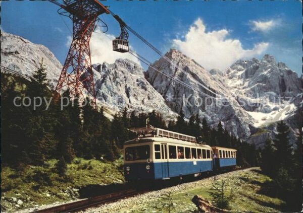 Zugspitzbahn Zahnradbahn Seilbahn