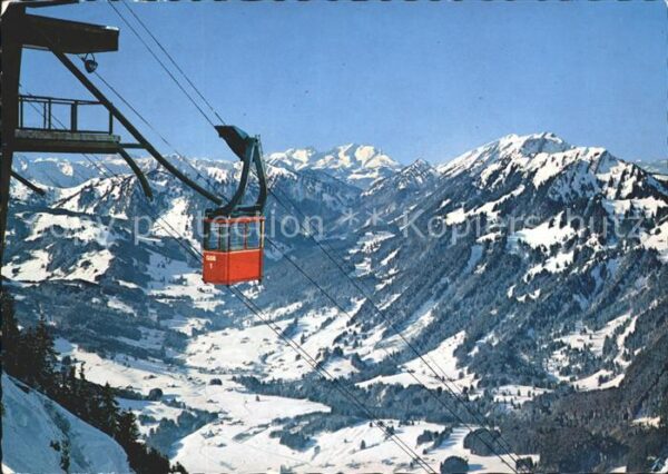 Seilbahn Grünten Hörner-Gruppe Altmann Säntis St