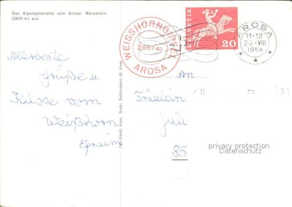 Seilbahn Arosa Weisshorn – Bild 2