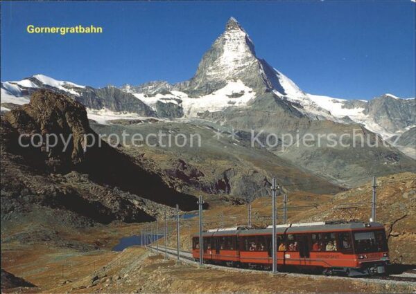 Zahnradbahn Gornergratbahn Rotenboden Matterhorn Ri