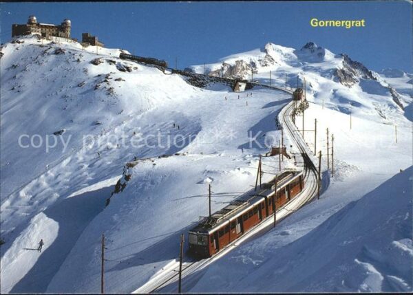 Zahnradbahn Gornergrat Zermatt Monte Rosa