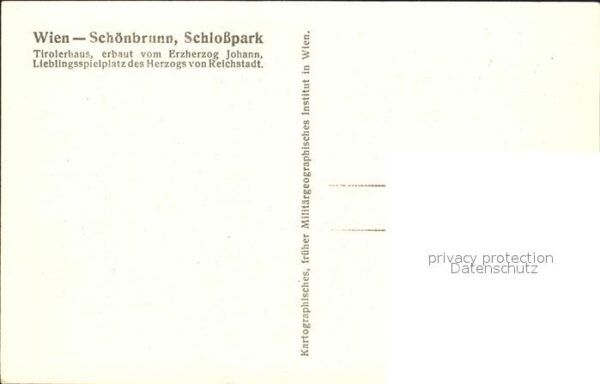 Wien Schlosspark Tirolerhaus – Bild 2