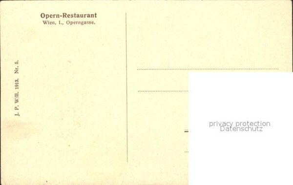 Wien Opern Restaurant – Bild 2
