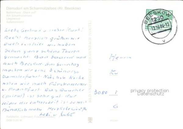 Diensdorf-Radlow FDGB Erholungsheim Franz Kirsch – Bild 2