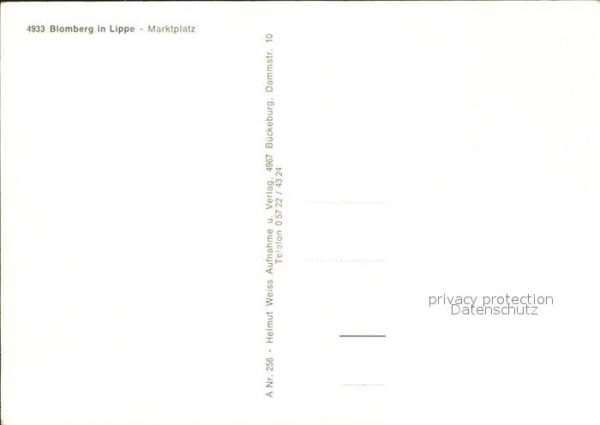 Blomberg Lippe Marktplatz – Bild 2