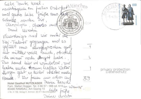 Ramsau Berchtesgaden Hotel Gasthof Nutzkaser – Bild 2