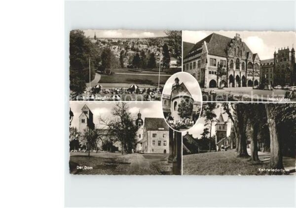 Hildesheim Marktplatz Kehrwiederturm Dom