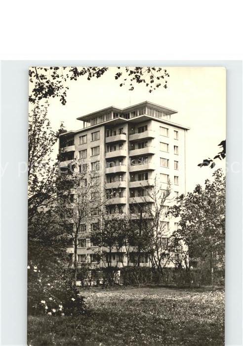 Karl-Marx-Stadt Schlossteich Hochhaus