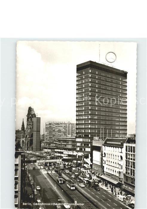 Berlin Gedächtniskirche Europa Zenter