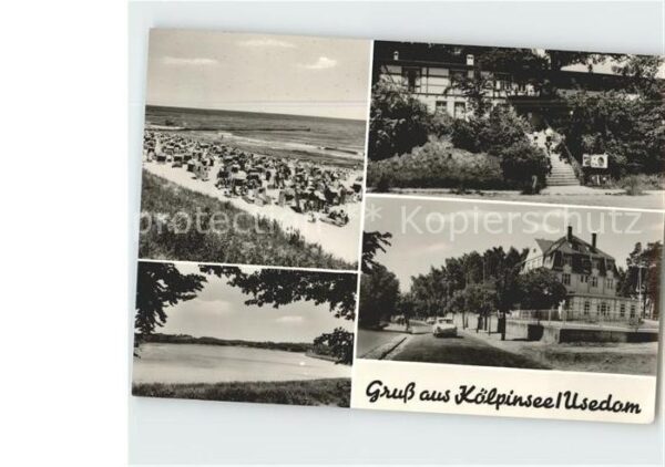 Koelpinsee Usedom Strand Häuser Loddin