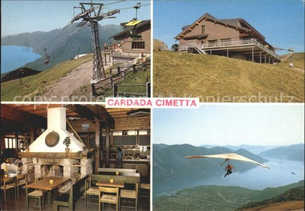 Lago Maggiore Cardada Cimetta Ristorante Gastraum Sei