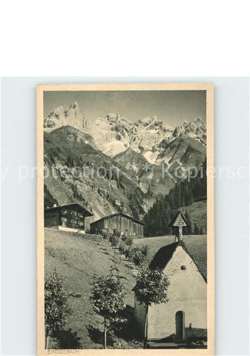 Einoedsbach Kapelle Allgäuer Alpen