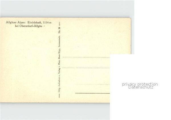 Einoedsbach Kapelle Allgäuer Alpen – Bild 2