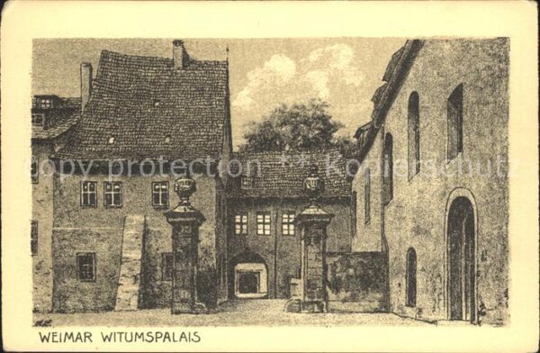Weimar Thueringen Wittumspalais
