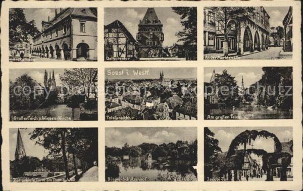 Soest Arnsberg Marktstrasse Bürger-Schützenhof Osthofe