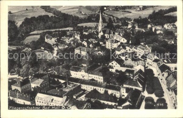 Bad Hall Oberoesterreich Fliegeraufnahme