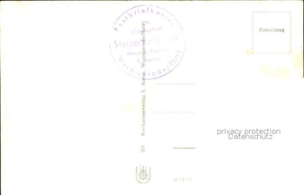 Wernigerode Harz Hotel Steinerne Renne – Bild 2