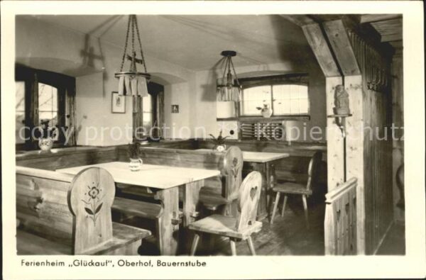 Oberhof Thueringen Ferienheim Glückauf Bauernstube