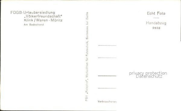 Klink Waren Badestrand – Bild 2