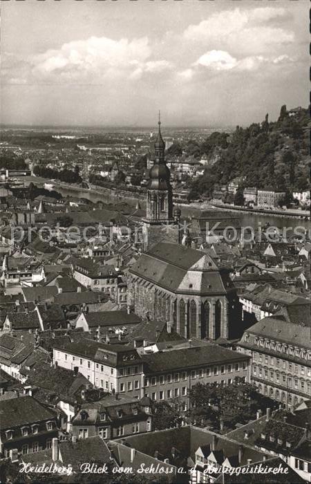 Heidelberg Neckar Heiliggeistkirche