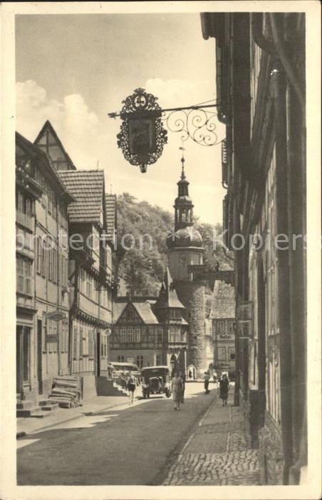 Stolberg Harz Markt Stadtturm