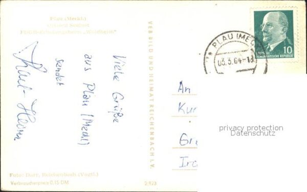Plau See FDGB-Erholungsheim Waldheim – Bild 2