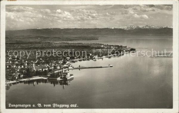 Langenargen Bodensee Fliegeraufnahme