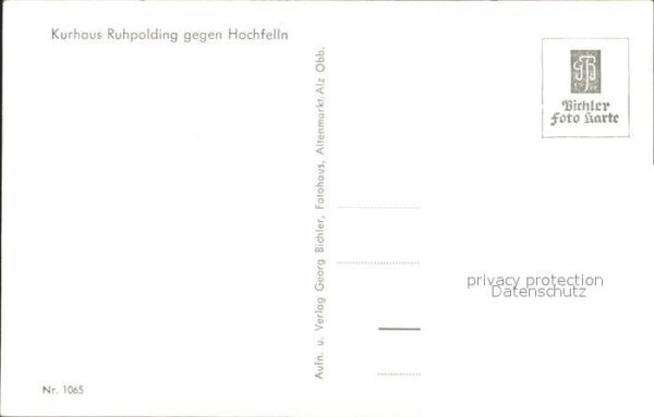 Hochfelln Ruhpolding Kurhaus Ruhpolding – Bild 2