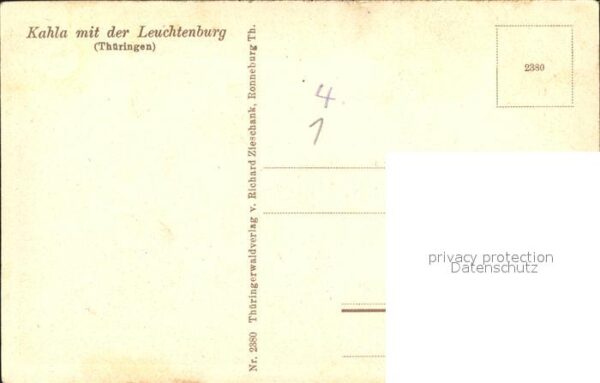 Kahla Thueringen Leuchtenburg – Bild 2