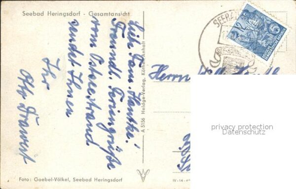 Heringsdorf Ostseebad Usedom Gesamtansicht – Bild 2