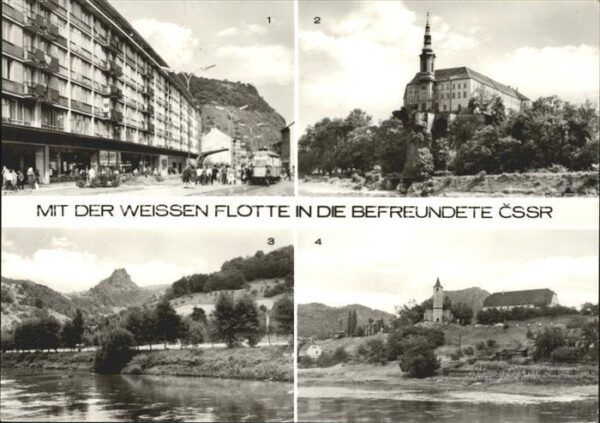 Usti nad Labem Geschäftsstrasse Schloss Decin Vrabinec