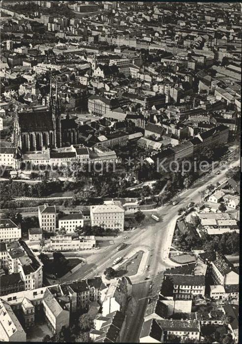 Brno Bruenn Fliegeraufnahme
