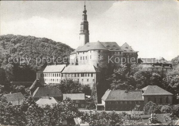 Weesenstein Saechsische Schweiz Schloss Weesenstein