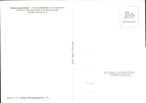 Lindenfels Odenwald Haus Luginsland – Bild 2