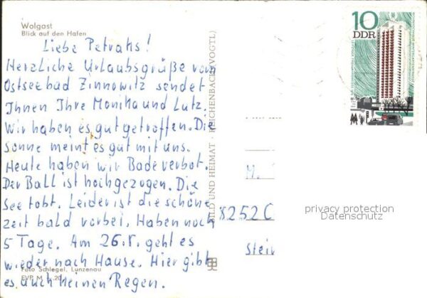 Wolgast Mecklenburg-Vorpommern Hafen – Bild 2
