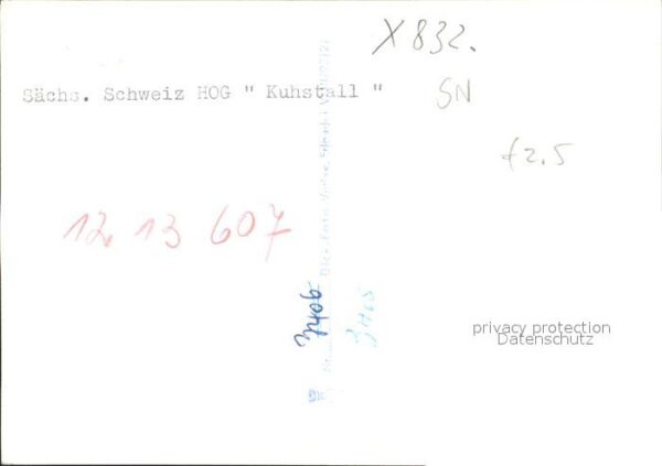 Saechsische Schweiz HOG Kuhstall – Bild 2