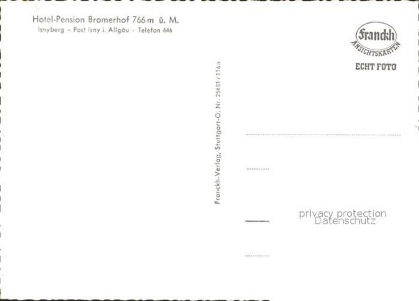 Isnyberg Hotel-Pension Bromerhof – Bild 2