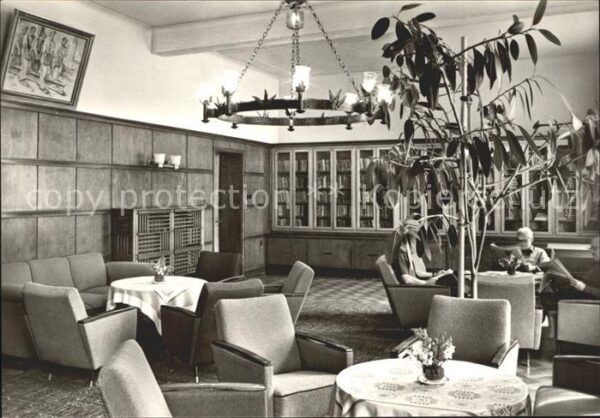 Friedrichsbrunn Harz Sanatorium Ernst Thälmann Bibliothek