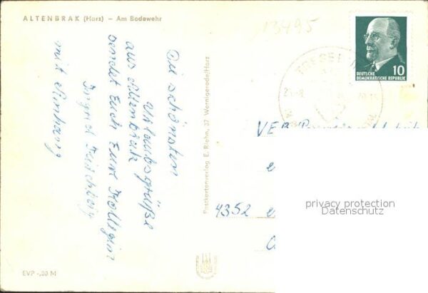 Altenbrak Harz Am Bodewehr – Bild 2