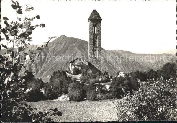 Les Escaldes Valls d_Andorra Capelle St. Miquel Engo