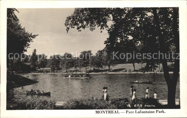 Montreal Quebec Parc Lafontaine Park