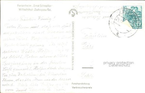 Zschopau Willischthal Ferienheim Ernst Schneller – Bild 2