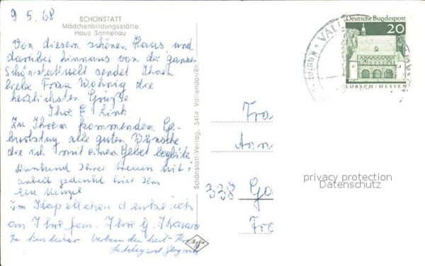 Schoenstatt Vallendar Haus Sonnenau Mädchenbildungsstätte – Bild 2