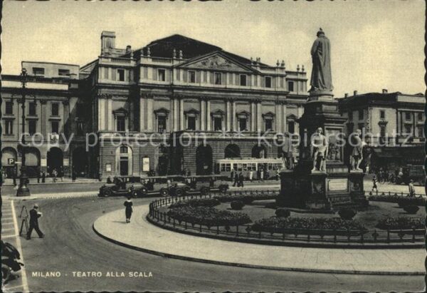 Milano Teatro alla Scala Strassenbahn