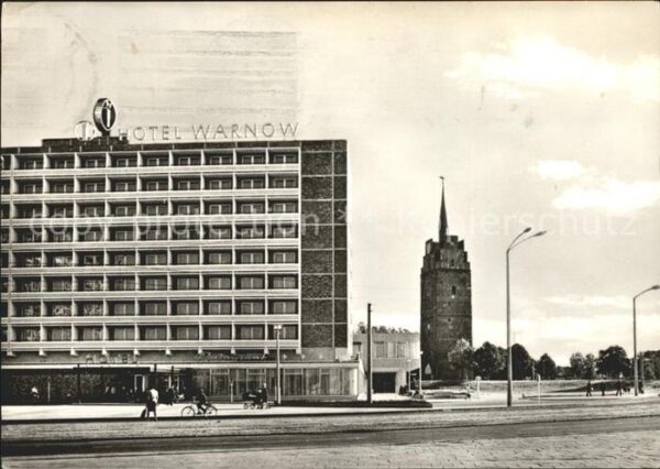 Rostock Interhohtel Warnow mit Kröpeliner Tor