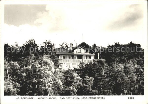 Bad Gottleuba-Berggiesshuebel HO Berghotel Augustusberg