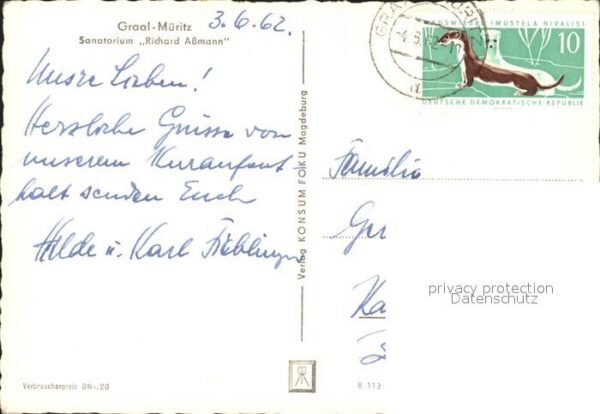 Graal-Mueritz Ostseebad Sanatorium Richard Assmann – Bild 2