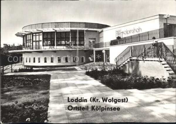 Loddin Ortsteil Kölpinsee FDGB Erholungsheim K